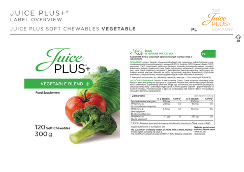 Fruit, Vegetable & Berry Blend Chewables